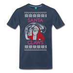 Santa Claws - Men's Premium T-Shirt - navy