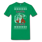 Santa Claws - Men's Premium T-Shirt - kelly green