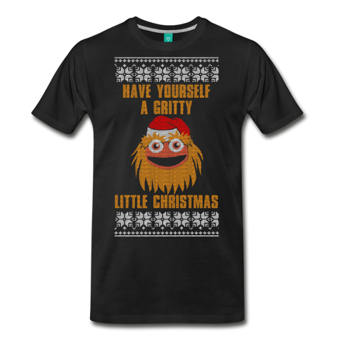 Have Yourself A Gritty Little Christmas - Men's Premium T-Shirt - black