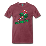 Suck It! - Men's Premium T-Shirt - heather burgundy