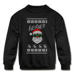 Sleigher - Kids' Crewneck Sweatshirt - black