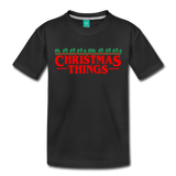 Christmas Things - Toddler Premium T-Shirt - black