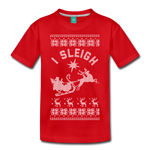 I Sleigh - Kids' Premium T-Shirt - red