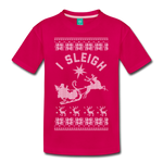 I Sleigh - Kids' Premium T-Shirt - dark pink