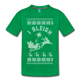 I Sleigh - Kids' Premium T-Shirt - kelly green