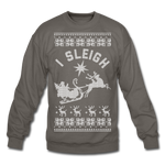 I Sleigh - Crewneck Sweatshirt - asphalt gray