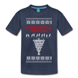 Christmas Things - Kids' Premium T-Shirt - navy