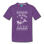 I Sleigh - Toddler Premium T-Shirt - purple