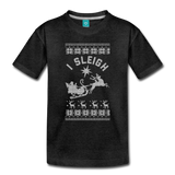 I Sleigh - Toddler Premium T-Shirt - charcoal gray