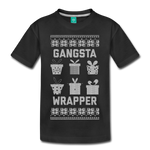 Gangsta Wrapper - Kids' Premium T-Shirt - black