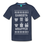 Gangsta Wrapper - Kids' Premium T-Shirt - navy