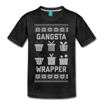 Gangsta Wrapper - Kids' Premium T-Shirt - charcoal gray