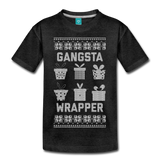 Gangsta Wrapper - Kids' Premium T-Shirt - charcoal gray