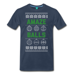 Amaze Balls - Men's Premium T-Shirt - navy
