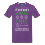 Amaze Balls - Men's Premium T-Shirt - purple