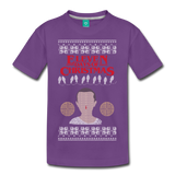 Eleven Days of Christmas - Kids' Premium T-Shirt - purple