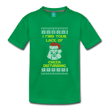 Lack of Cheer Disturbing - Toddler Premium T-Shirt - kelly green