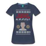 Eleven Days of Christmas - Women’s Premium T-Shirt - navy