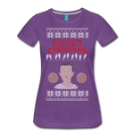 Eleven Days of Christmas - Women’s Premium T-Shirt - purple
