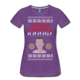 Eleven Days of Christmas - Women’s Premium T-Shirt - purple