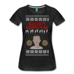 Eleven Days of Christmas - Women’s Premium T-Shirt - charcoal gray