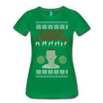 Eleven Days of Christmas - Women’s Premium T-Shirt - kelly green