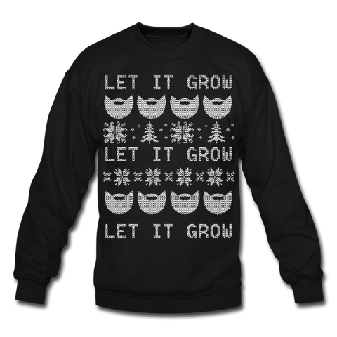 Let It Grow - Crewneck Sweatshirt - black