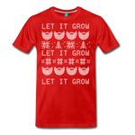 Let It Grow - Men's Premium T-Shirt - red