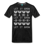 Let It Grow - Men's Premium T-Shirt - charcoal gray