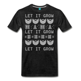 Let It Grow - Men's Premium T-Shirt - charcoal gray