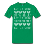 Let It Grow - Men's Premium T-Shirt - kelly green