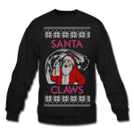 Santa Claws - Crewneck Sweatshirt - black