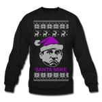 Santa Mike - Crewneck Sweatshirt - black