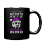 Santa Mike - Full Color Mug - black