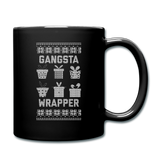 Gangsta Wrapper - Full Color Mug - black