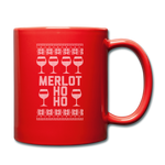 Merlot Ho Ho - Full Color Mug - red