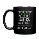 Shitter Was Full - Full Color Mug - black