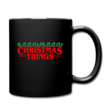 Christmas Things - Full Color Mug - black