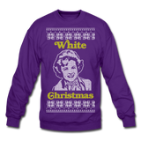 White Christmas - Crewneck Sweatshirt - purple