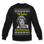 White Christmas - Crewneck Sweatshirt - black