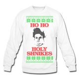 Ho Ho Holy Shnikes - Crewneck Sweatshirt - white