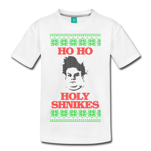 Ho Ho Holy Shnikes - Kids' Premium T-Shirt - white