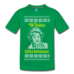 White Christmas - Kids' Premium T-Shirt - kelly green