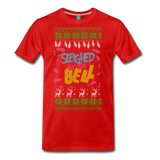 Sleighed By the Bell - Men's Premium T-Shirt - red