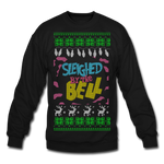 Sleighed By the Bell - Crewneck Sweatshirt - black