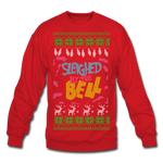 Sleighed By the Bell - Crewneck Sweatshirt - red