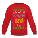 Sleighed By the Bell - Crewneck Sweatshirt - red