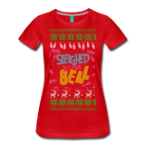 Sleighed By the Bell - Women’s Premium T-Shirt - red