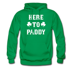 Here To Paddy - Men's Hoodie - kelly green