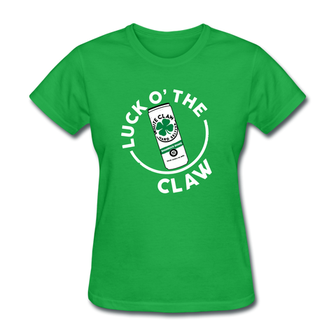 Luck O' the Claw - Women's T-Shirt - bright green